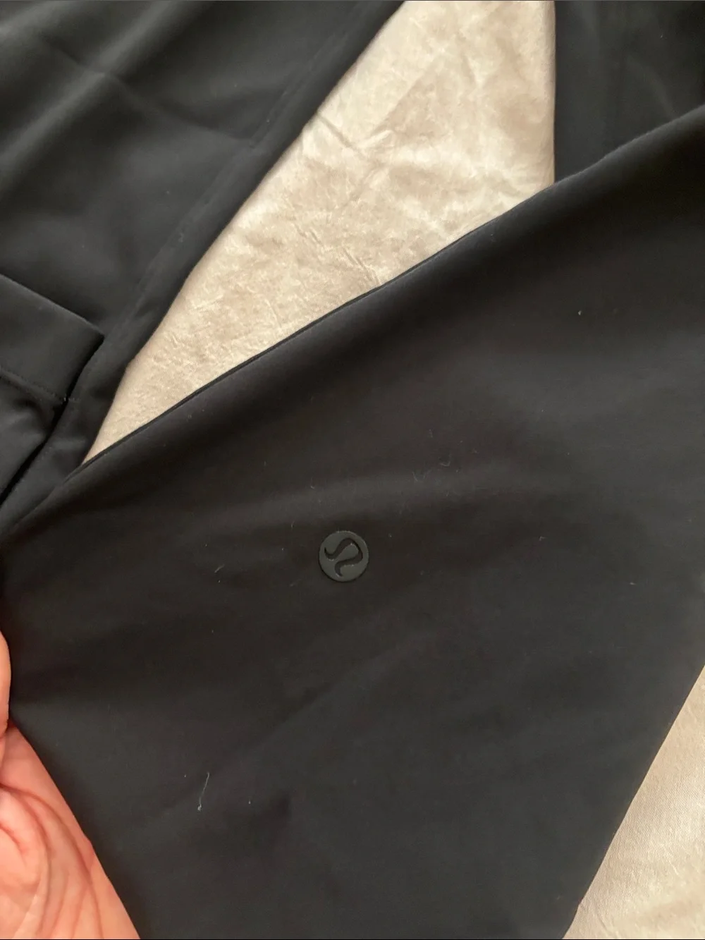 lululemon athletica Black Drawstring Track Pants